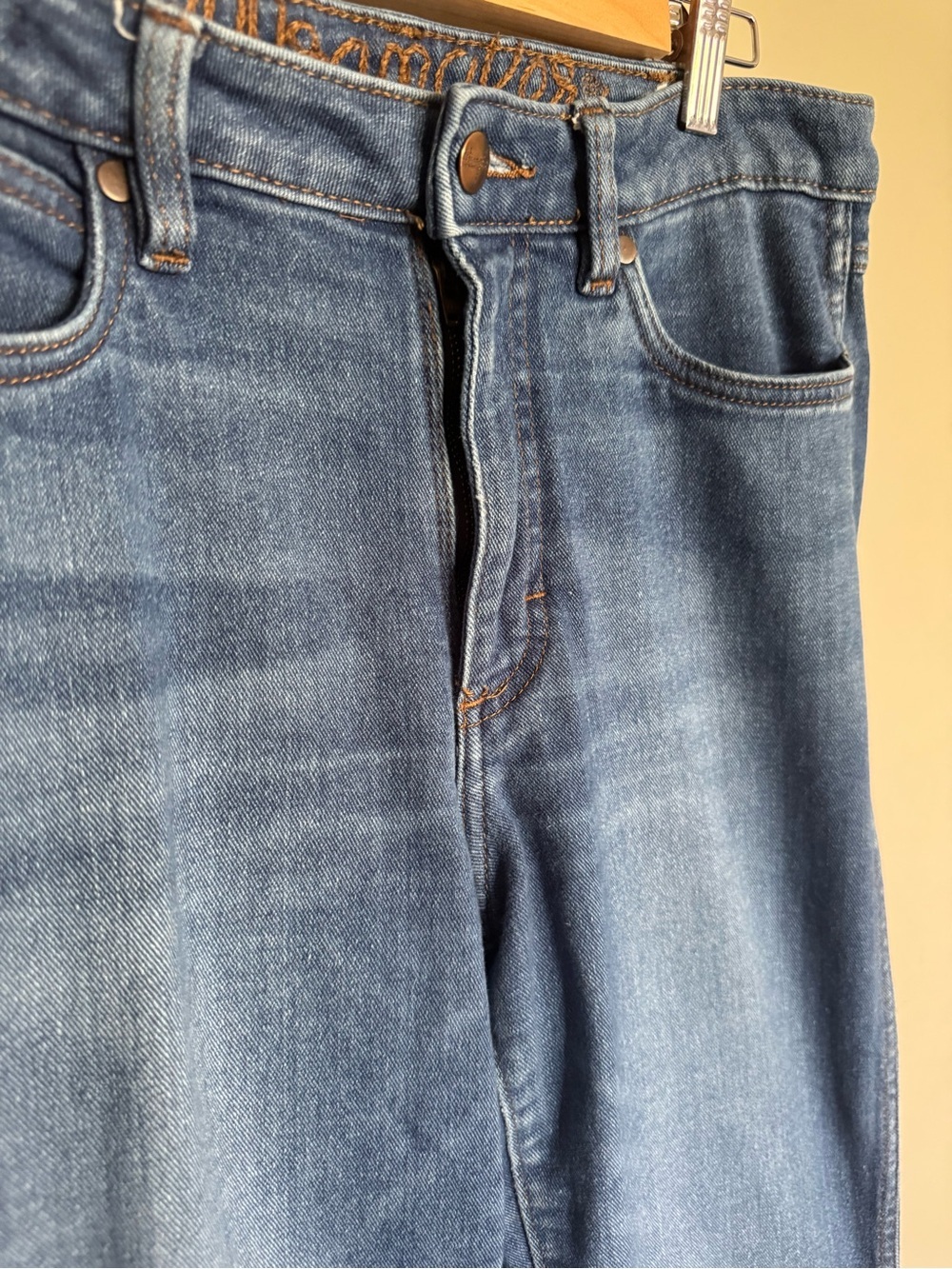Wrangler Retro Bootcut Jeans Womens 30x36 (Fits 8 M) Medium Wash Stretch Western - Picture 3 of 13